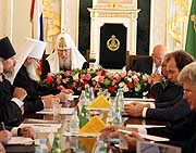 Заседание Попечительского совета фонда поддержки русских святынь на Святой Горе Афон
