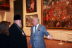 Посещение Святейшим Патриархом Алексием художественной галереи Ильи Глазунова