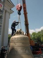 Голос самого большого на Украине колокола одесситы услышат в праздник Преображения Господня