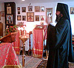 Епископ Сурожский Елисей посетил место строительство будущего православного монастыря на юге Англии