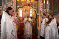 Епископ Дмитровский Александр совершил чин освящения тюремного храма в Зеленограде