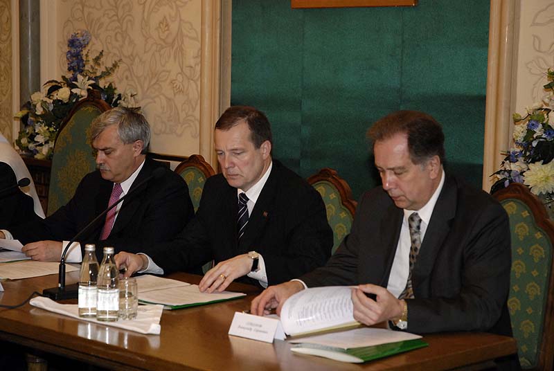 Заседание Попечительского Совета по восстановлению Спасо-Преображенского Валаамского монастыря