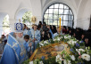 Патриаршее служение в Новодевичьем монастыре в день праздника Смоленской иконы Божией Матери «Одигитрия»