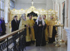 Патриаршее служение в канун Недели Православия в храме Богоявления Господня бывшего Богоявленского монастыря