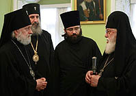 Святейший Патриарх Илия посетил Московскую духовную академию