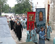 В день Успения Божией Матери в Успенском соборе Московского Кремля состоялось архиерейское богослужение
