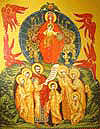 Для Вознесенского Печерского монастыря Нижнего Новгорода написана икона святых Царственных страстотерпцев