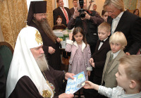 Детский Рождественский праздник в Свято-Даниловом монастыре