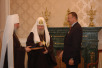 Предстоятель Русской Церкви встретился с Ильхамом Алиевым