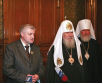 Встреча Святейшего Патриарха Алексия с председателем Совета Федерации С.М. Мироновым