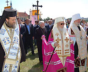 Патриарх Румынский Феоктист возглавил закладку храма на севере Чехии
