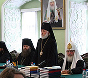 Отчетный доклад ректора Московской духовной академии архиепископа Верейского Евгения