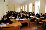 Начались вступительные экзамены в Московскую духовную академию