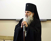 Архиепископ Екатеринбургский Викентий встретился со старшекурсниками кафедры теологии