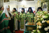 Божественная литургия в Троицком соборе Данилова монастыря