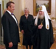 Святейший Патриарх Алексий встретился с президентом Эстонии