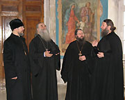 Архиереи Сербской Православной Церкви посетили храм святой великомученицы Екатерины