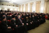 Встреча Местоблюстителя Патриаршего престола митрополита Кирилла со студентами Московских духовных школ