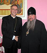 Архиепископ Элистинский Зосима встретился с представителем Святого Престола в России