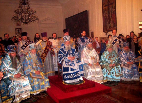 Заседание Архиерейского Синода Русской Зарубежной Церкви и заочное отпевание митрополита Виталия