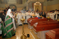 В Москве прошла церемония перезахоронения праха генерала Деникина и философа Ильина