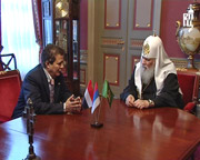 Состоялась встреча Предстоятеля Русской Православной Церкви с новым послом Республики Йемен в России