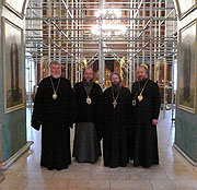 Архиереи Русской Православной Церкви посетили московское подворье Православной Церкви в Америке
