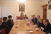Епископ Егорьевский Марк встретился с делегацией Государственного собрания Республики Словении
