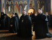 Патриаршее служение в Великий понедельник. Вечернее богослужение в Новоспасском монастыре.