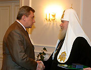 Состоялась встреча Святейшего Патриарха Алексия с вице-президентом нефтяной компании 'ЛУКОЙЛ'