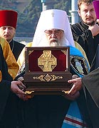 В Минск впервые принесена частица мощей святого равноапостольного князя Владимира