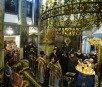 Патриаршее богослужение в храме Казанской иконы Божией Матери в Коломенском