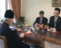 Митрополит Киевский Владимир встретился с послом США