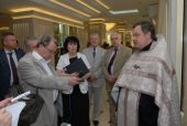 Протоієрей Всеволод Чаплін звершив чин освячення нових будівель Центру міжнародної торгівлі