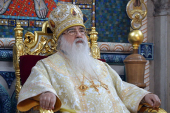 В праздник Сретения Владимирской иконы Божией Матери митрополит Филарет совершил Литургию в Свято-Духовом кафедральном соборе столицы Белоруссии