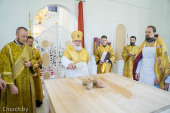 В праздник Рождества Иоанна Крестителя Патриарший экзарх всея Беларуси освятил Иоанно-Предтеченский храм города Минска