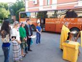 Акция «День донора» состоялась на территории кафедрального собора Саратовской епархии