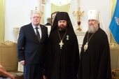 Клирик Астанайской епархии архимандрит Сергий (Карамышев) награжден орденом Дружбы