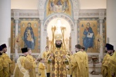 DECR сhairman сelebrates in the Holy Trinity Cathedral in Paris