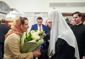 Предстоятель Руської Церкви прийняв вітання від державних та громадських діячів із 16-річчям інтронізації