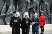 Патриарший наместник Московской митрополии принял участие в открытии мемориала «Сурский рубеж» в Мордовии