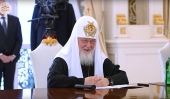 Состоялась встреча Предстоятеля Русской Церкви с Президентом Азербайджана