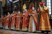 В Русской духовной миссии в Иерусалиме почтили память священноисповедника Виктора, епископа Глазовского