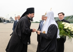 Святейший Патриарх Кирилл прибыл в Баку