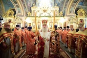 В день памяти блаженной Матроны Московской председатель Синодального отдела по монастырям и монашеству совершил Литургию в Покровском ставропигиальном монастыре