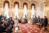 His Holiness Patriarch Kirill meets with Sheikh ul-Islam Allahshukur Pashazade, Chairman of the Caucasus Muslims’ Board