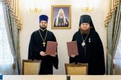 Подписан договор о сотрудничестве между Санкт-Петербургской духовной академией и Казанской духовной семинарией