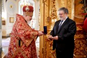 Председатель и сотрудники Синодального комитета по взаимодействию с казачеством отмечены наградами МИД РФ