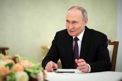 Поздравление Святейшего Патриарха Кирилла В.В. Путину с 25-летием со дня официального вступления в должность Главы Российского государства