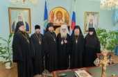 Выездная группа Межведомственной комиссии по вопросам образования монашествующих посетила Алтайскую митрополию